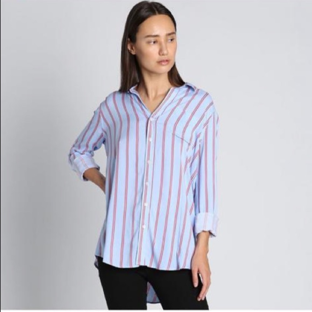 Striped Button Down Shirts